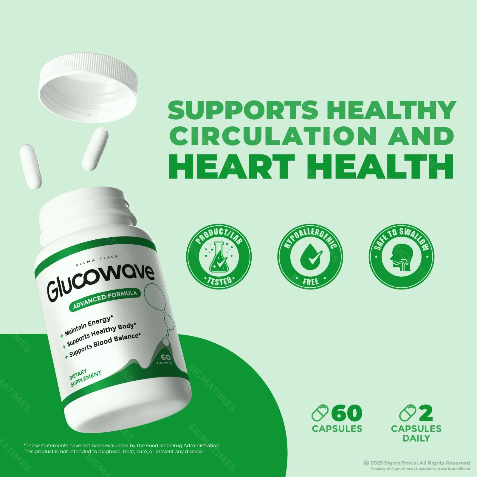 GlucoWave supplement support and benefits